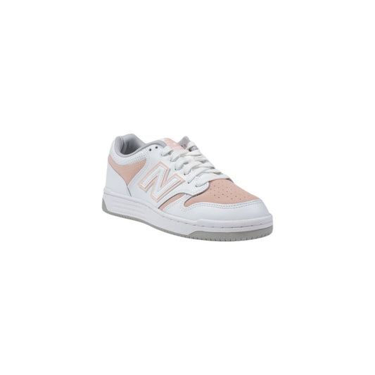 Pink Leather Sneakers