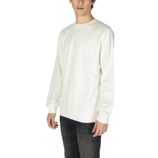 White Cotton Sweatshirt
