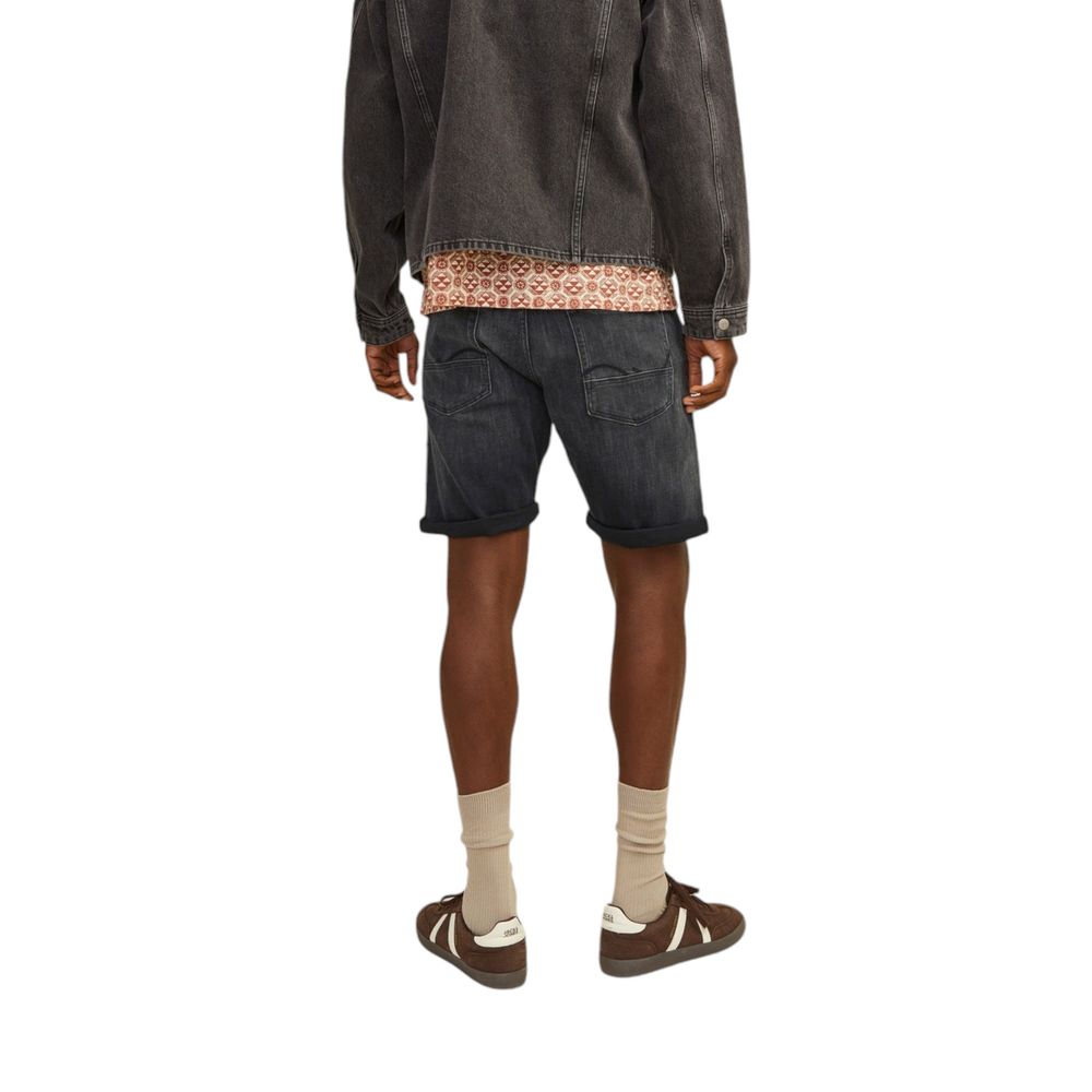 Black Cotton Bermuda