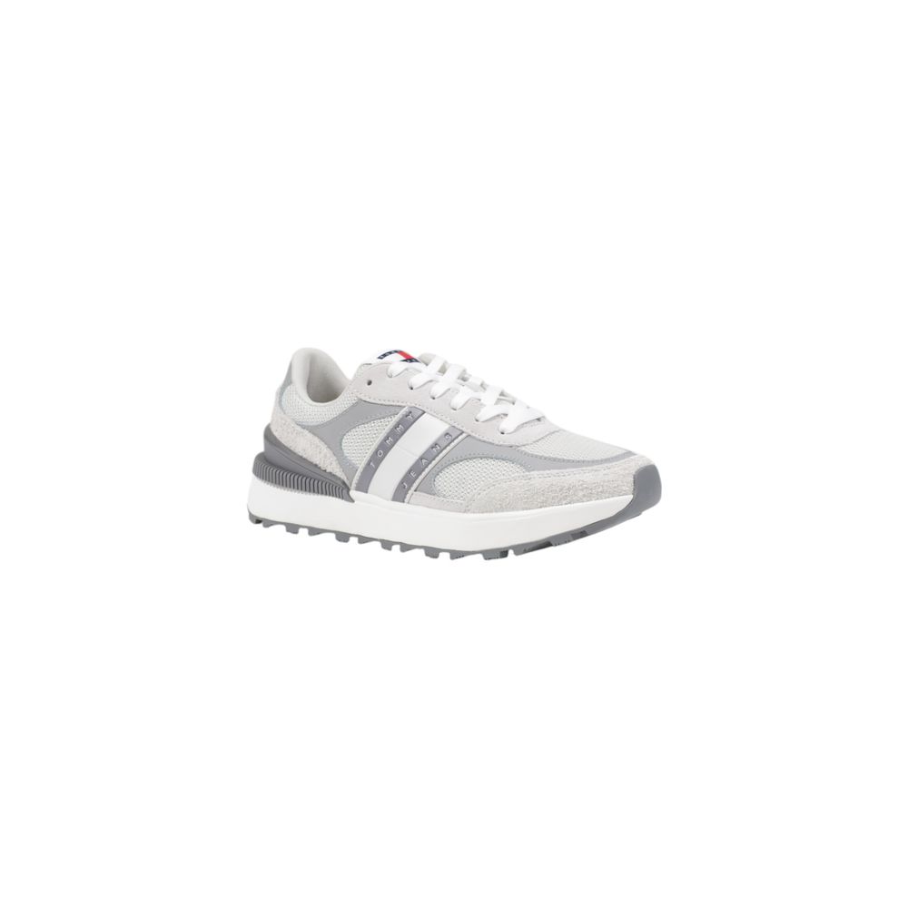 Gray Suede Leather Sneaker