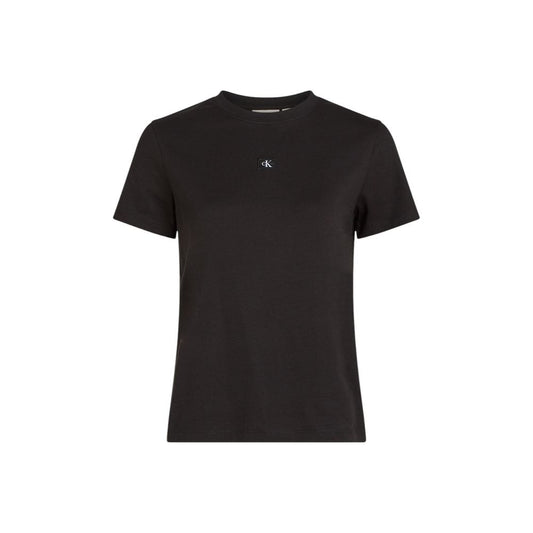 Black Recycled Cotton T-Shirt
