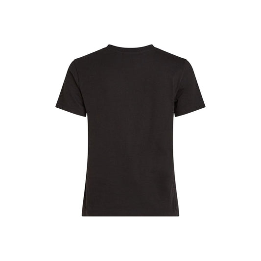 Black Recycled Cotton T-Shirt