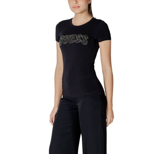 Black Cotton T-Shirt