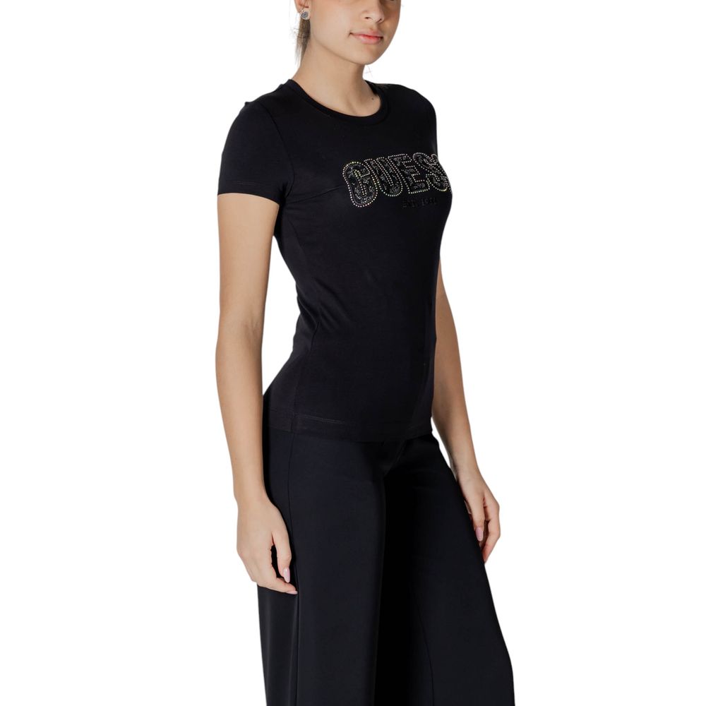 Black Cotton T-Shirt