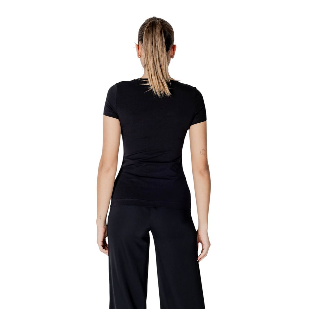 Black Cotton T-Shirt