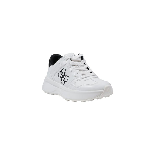 White Polyethylene Chunky Sneakers