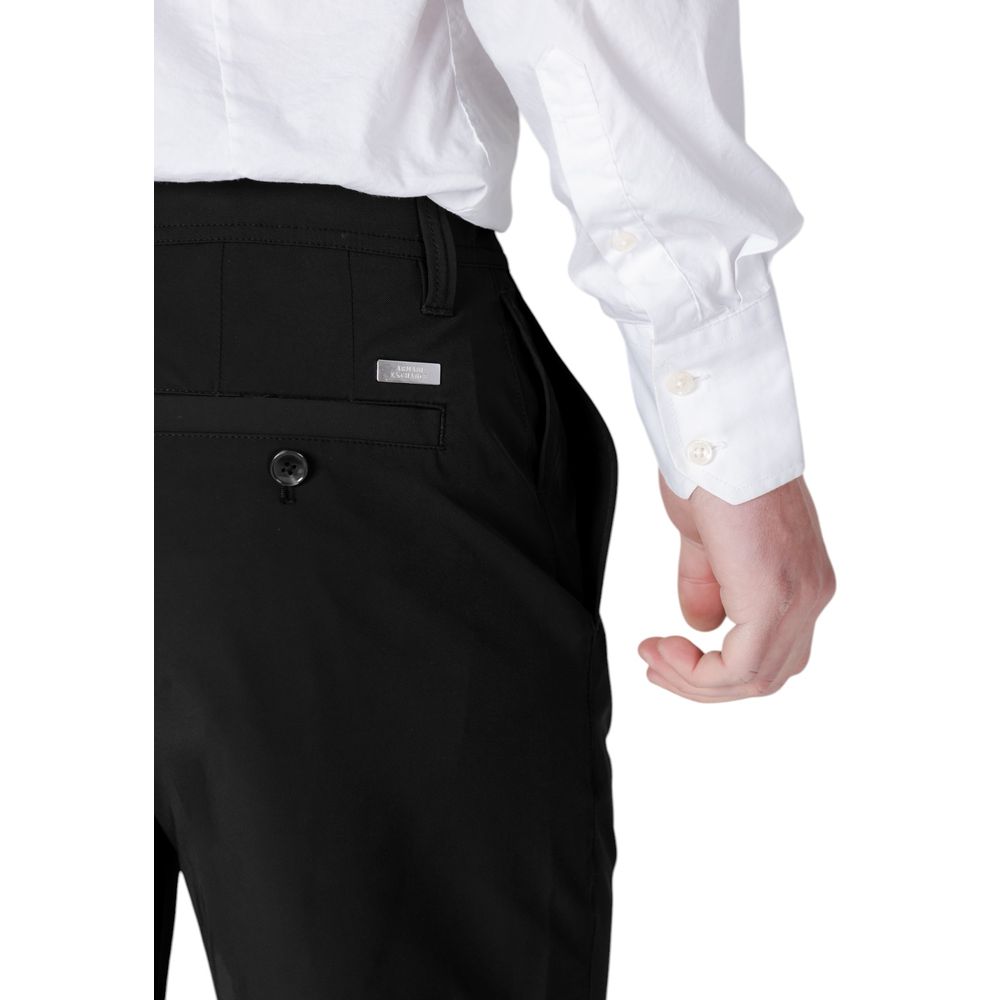 Black Polyamide Bermuda
