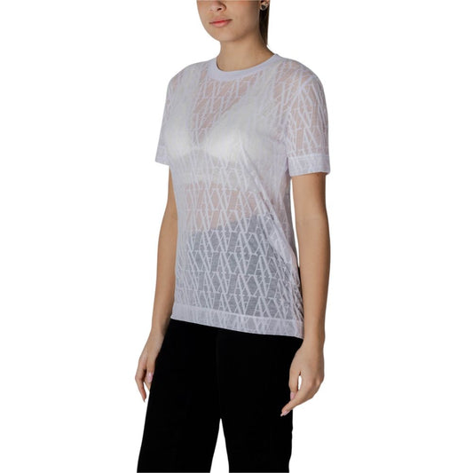 White Polyester T-Shirt