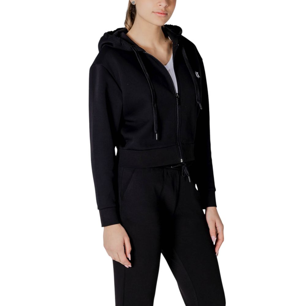 Black Cotton Hoody