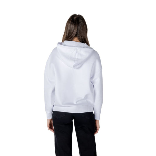 White Cotton Hoodie