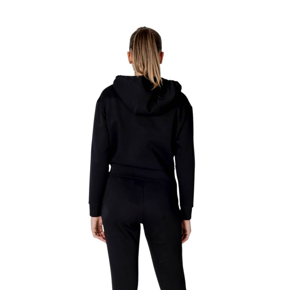 Black Cotton Hoody