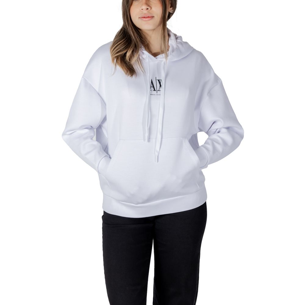 White Cotton Hoodie