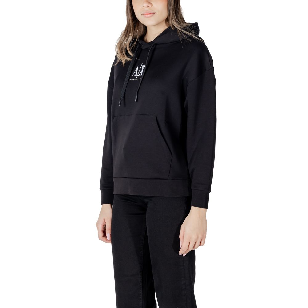 Black Cotton Hoody
