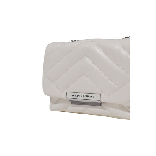 White Polyester Handbag