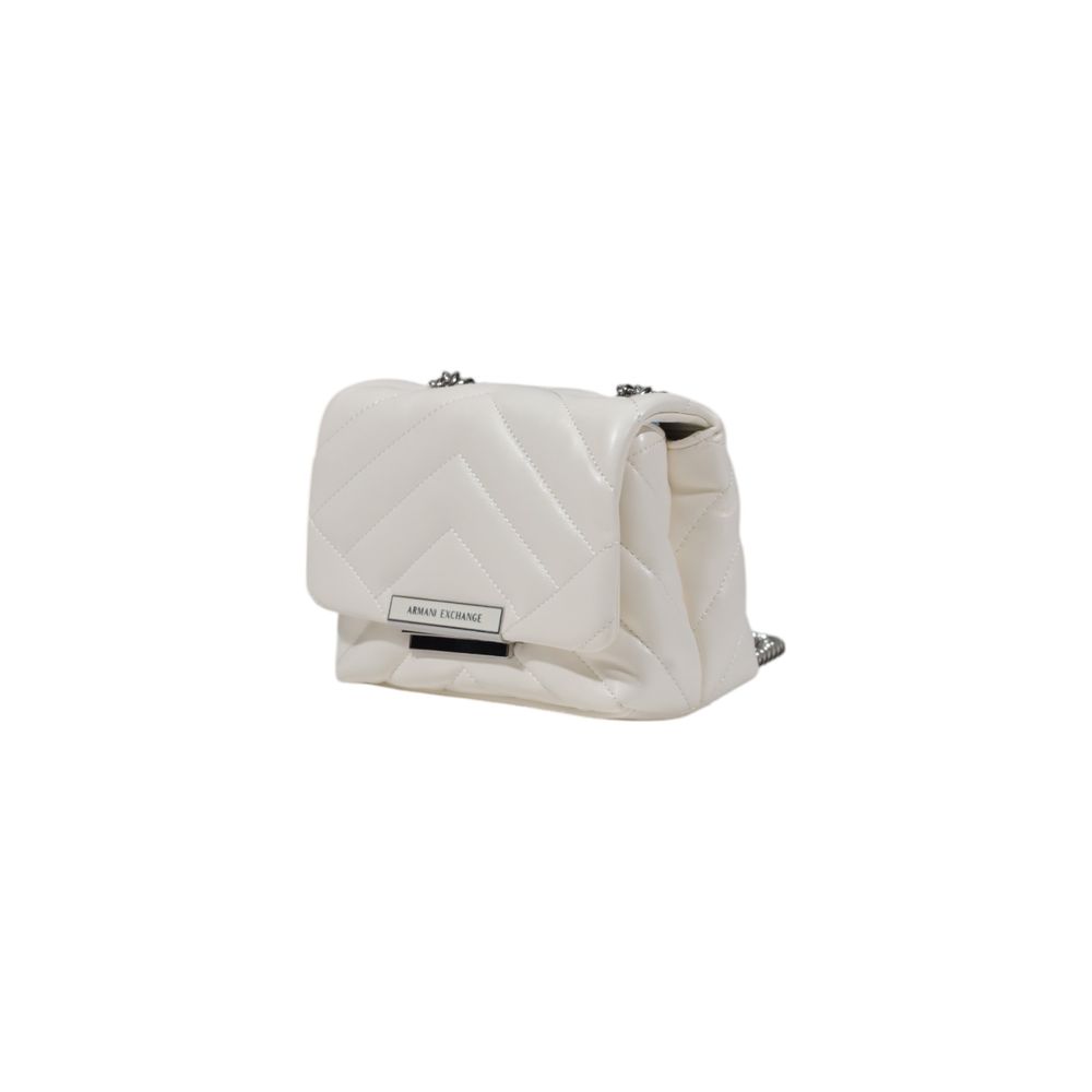 White Polyester Handbag