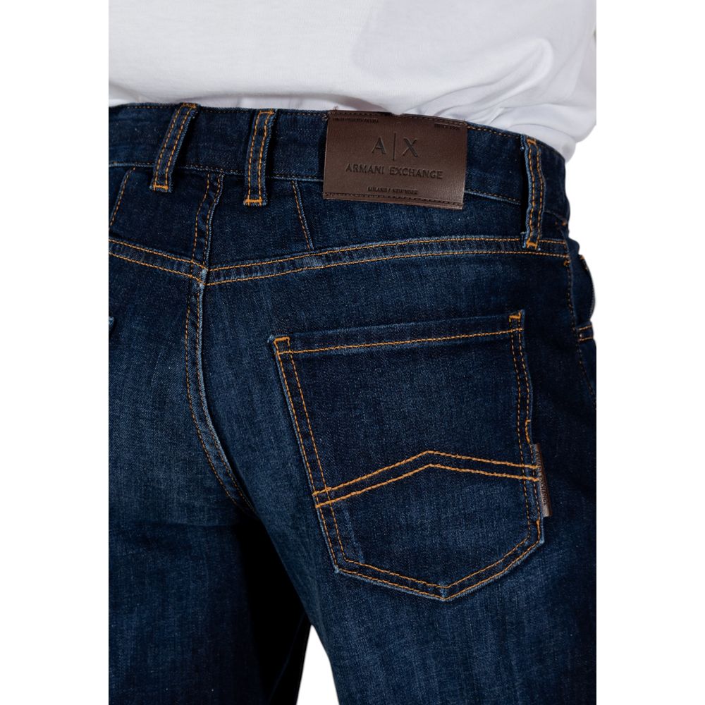Blue Cotton Bermuda