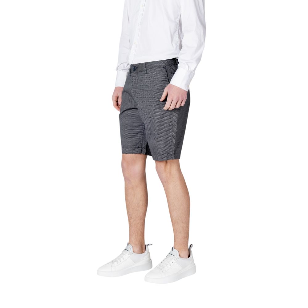 Blue Cotton Short