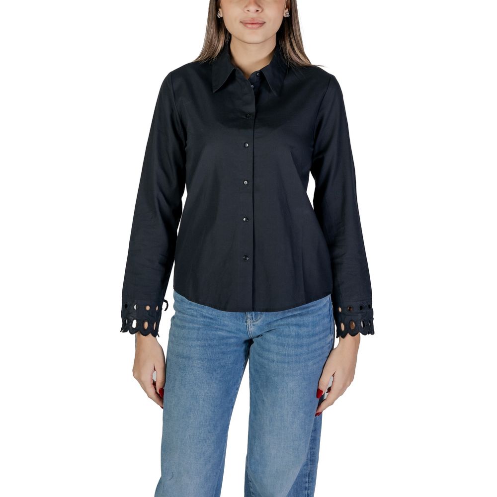 Black Cotton Shirt