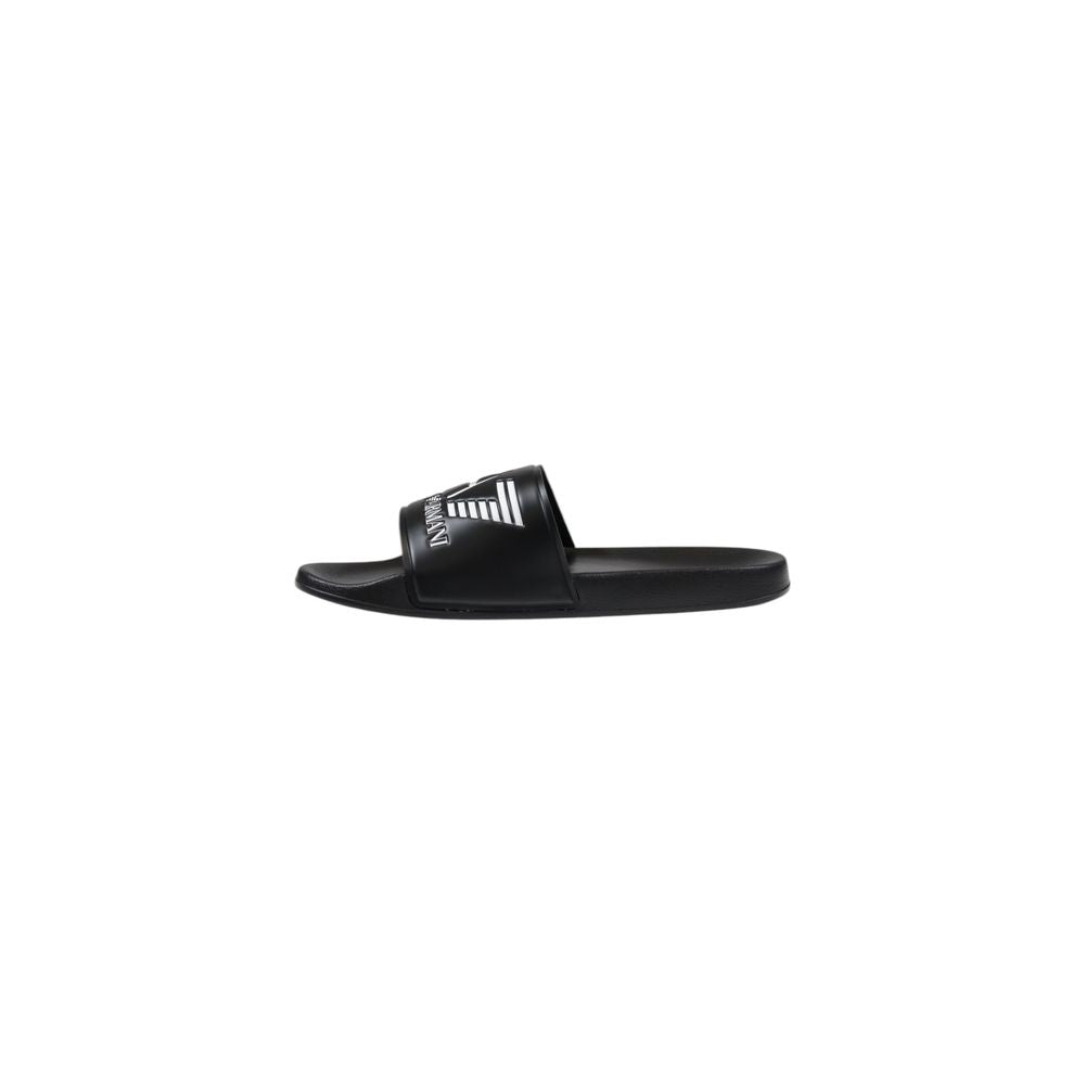 Black And White Pvc Slipper