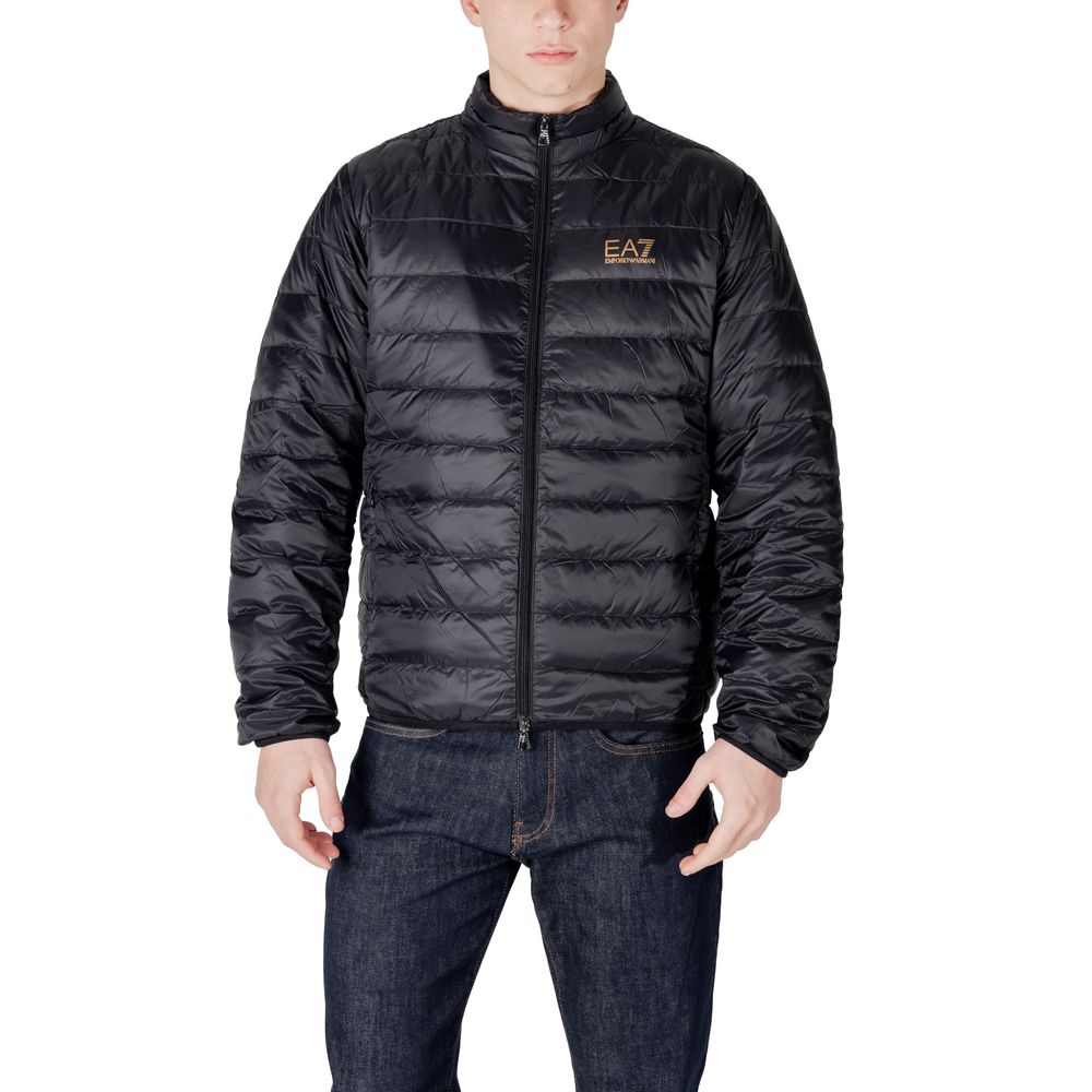 Black Polyamide Jackets & Coat
