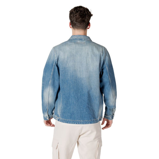 Light Blue Cotton Denim Jacket