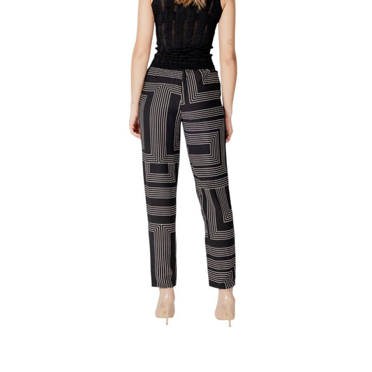 Black Viscose Pant