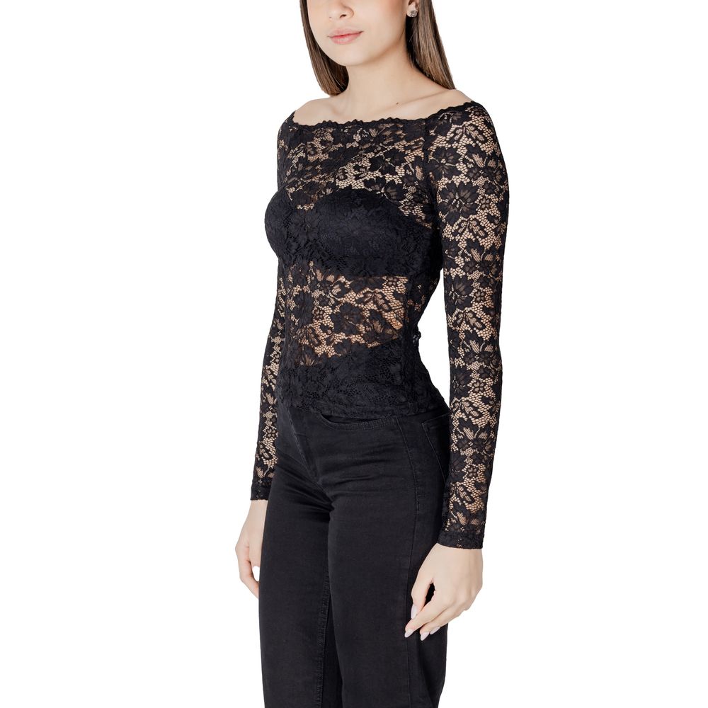Black Polyamide Long Sleeve