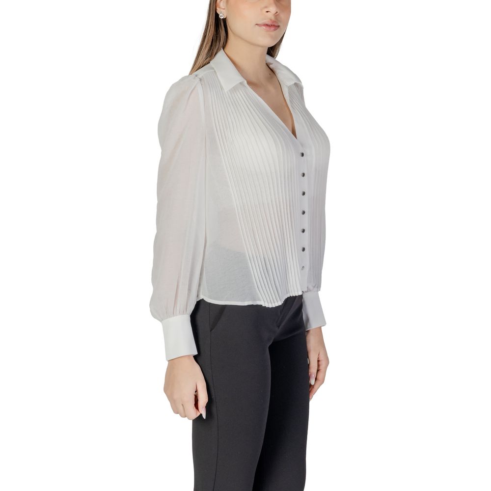 White Polyester Shirt