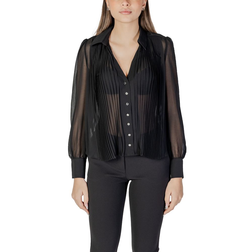 Black Polyester Shirt