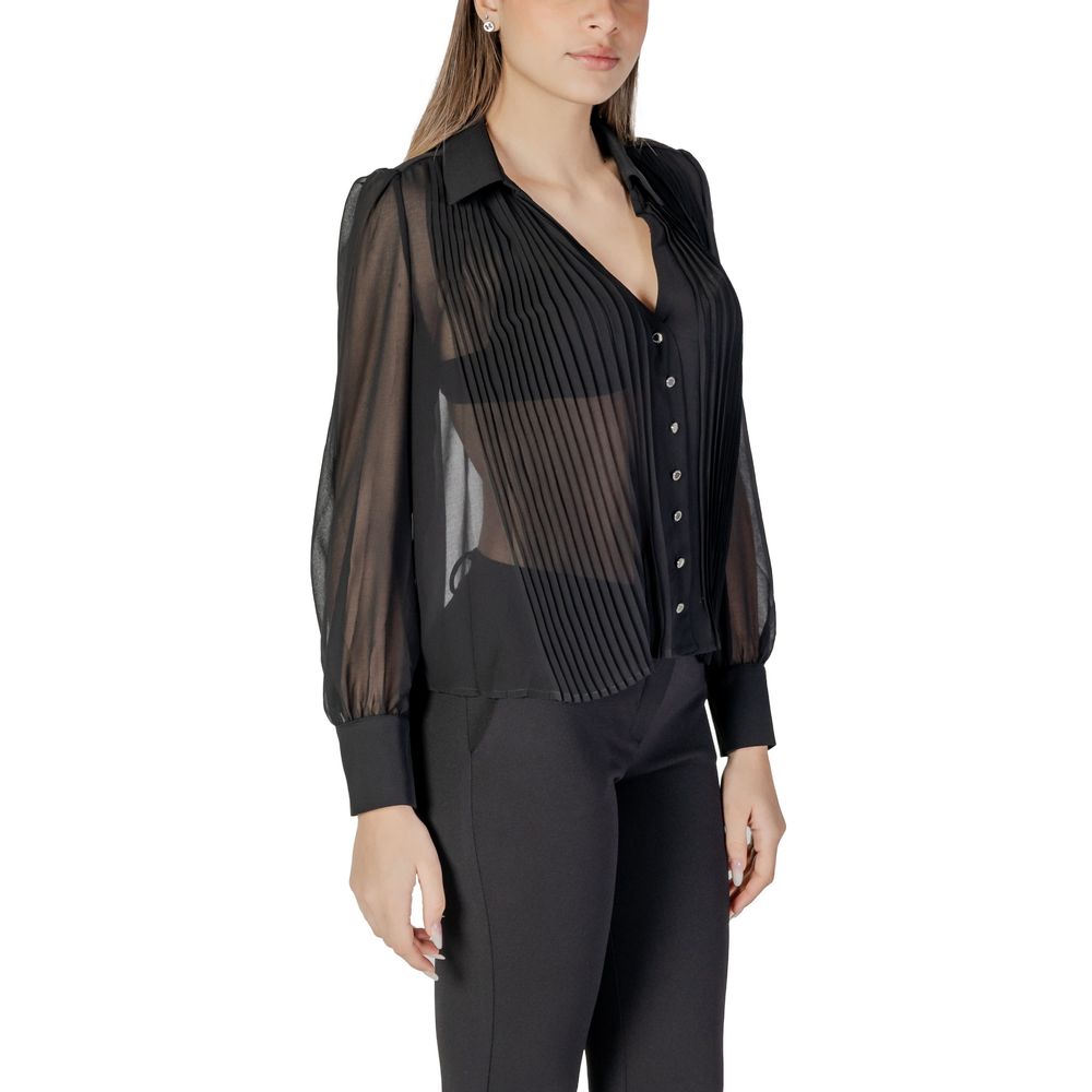 Black Polyester Shirt