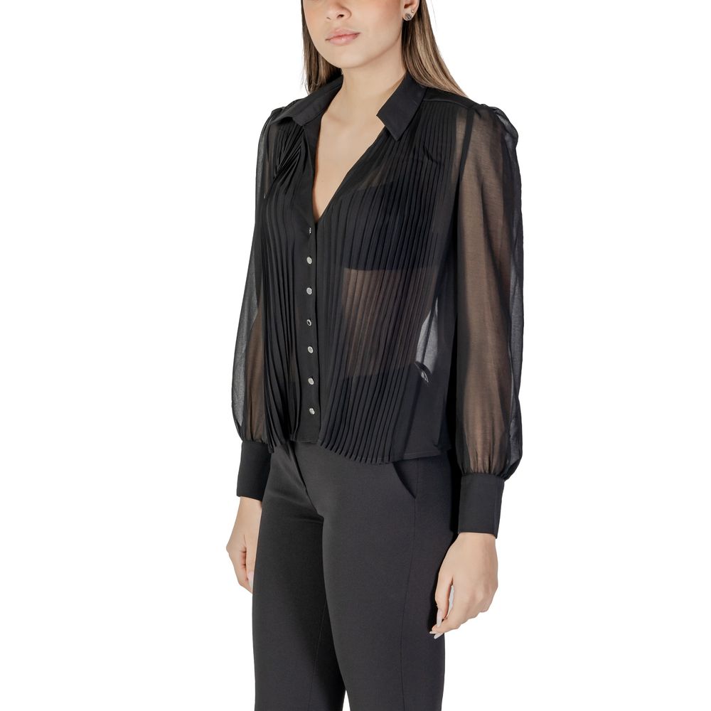 Black Polyester Shirt
