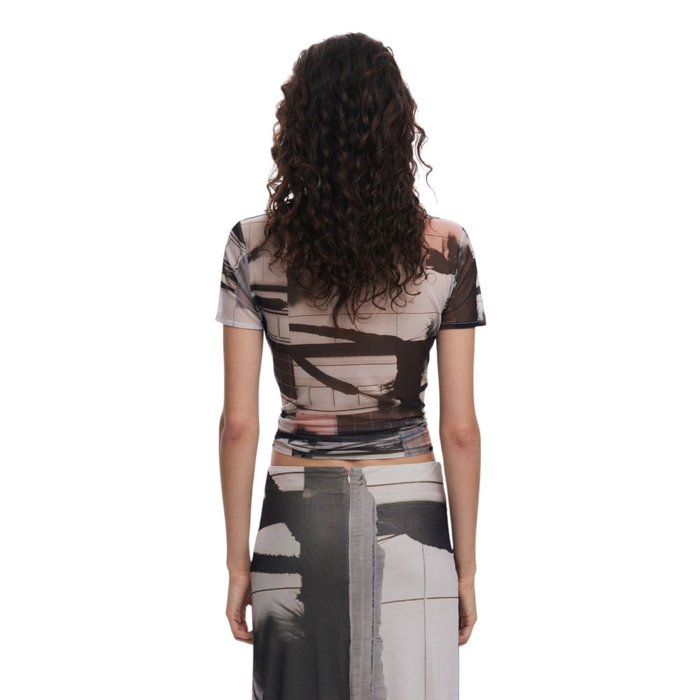 Black Polyester T-Shirt