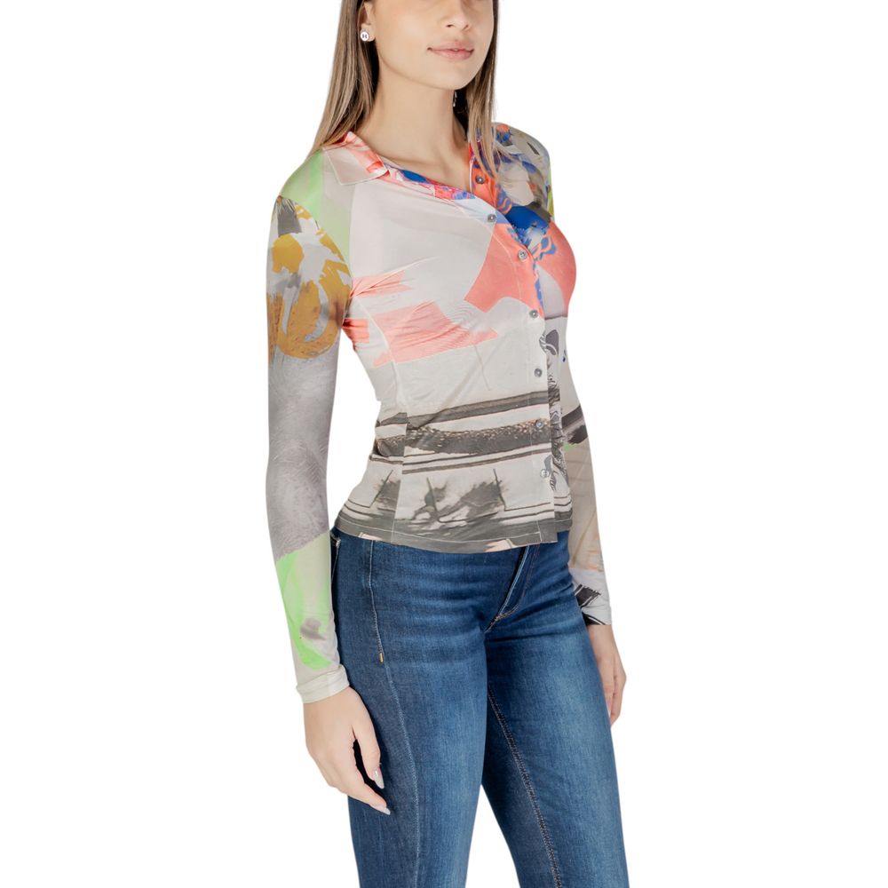 Multicolor Polyester Shirt