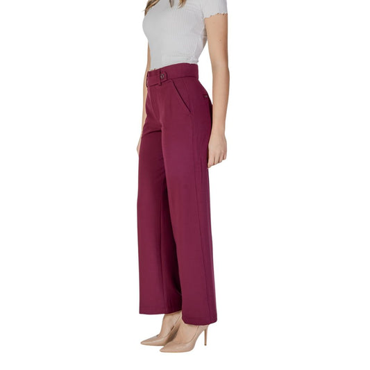 Purple Viscose Pant