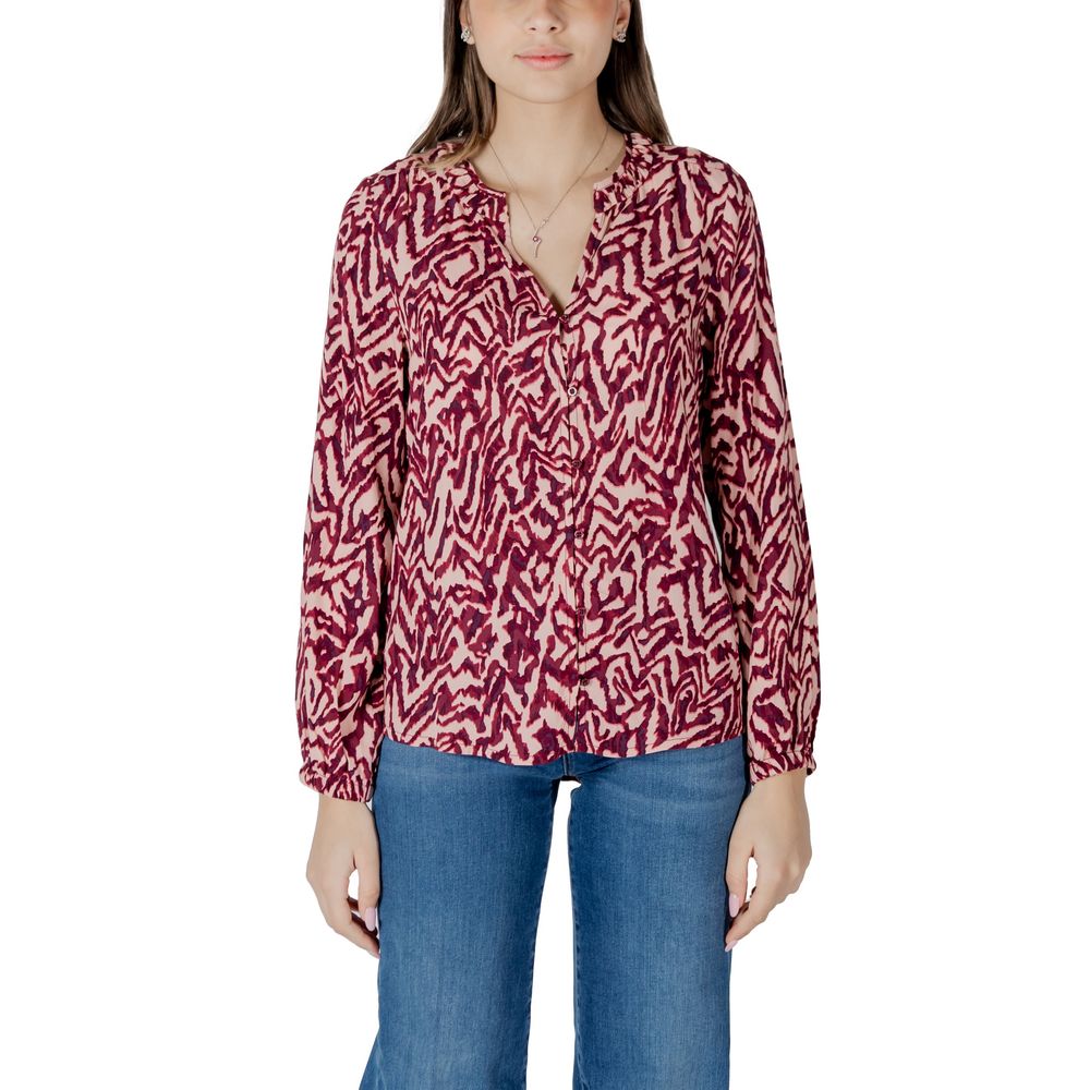 Multicolor Viscose Blouse