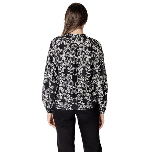 Black Viscose Blouse