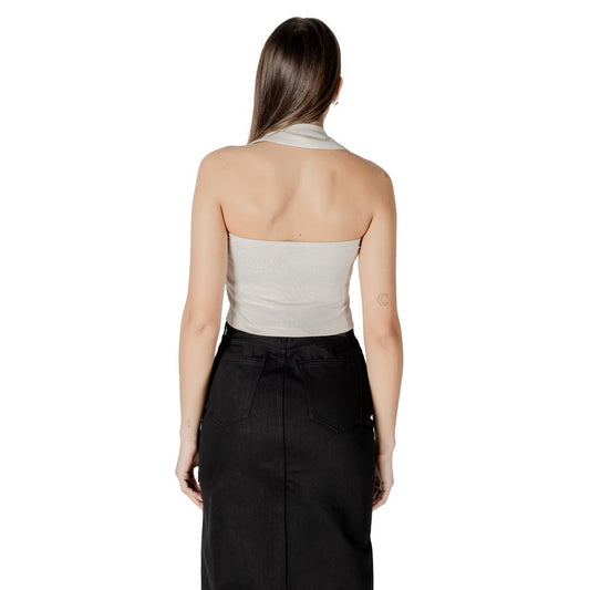Beige Cotton Top