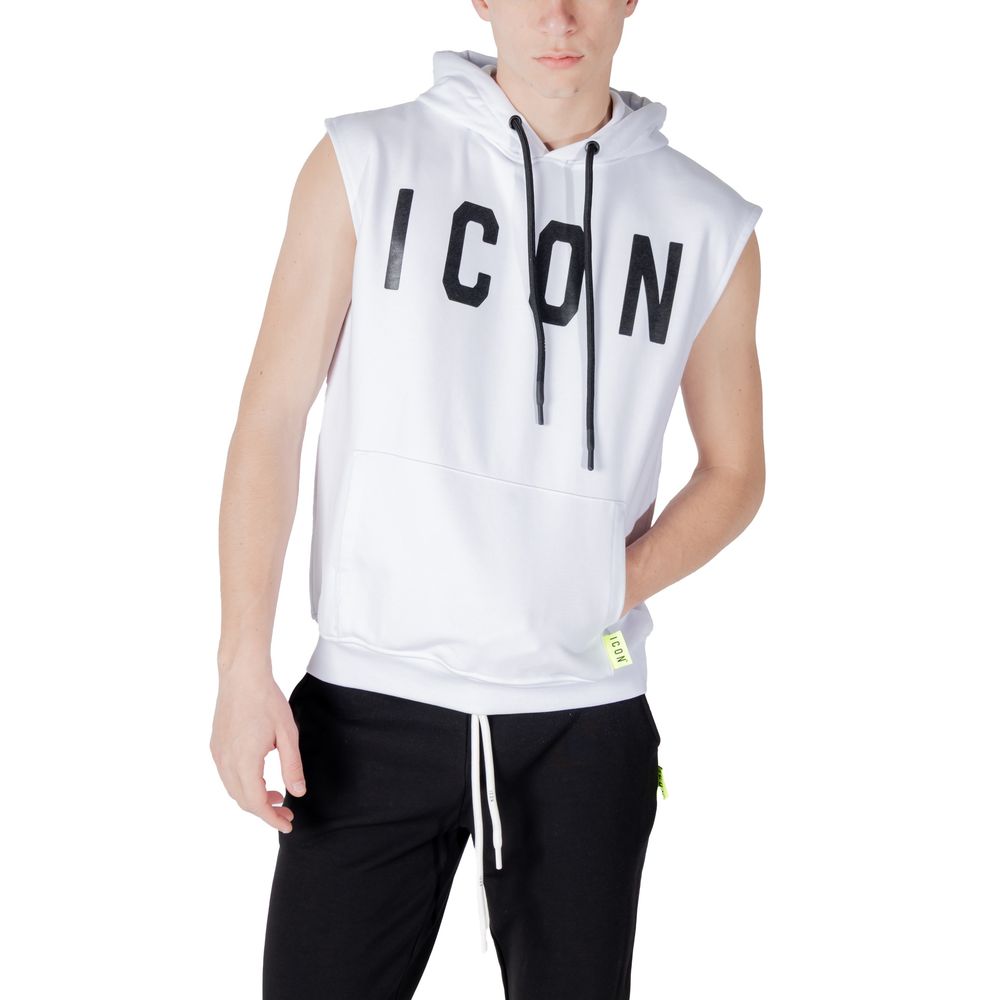 White Cotton Hoodie