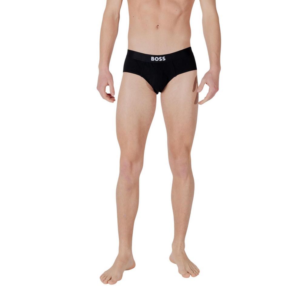 Black Cotton Underwear