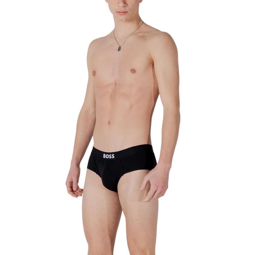 Black Cotton Underwear