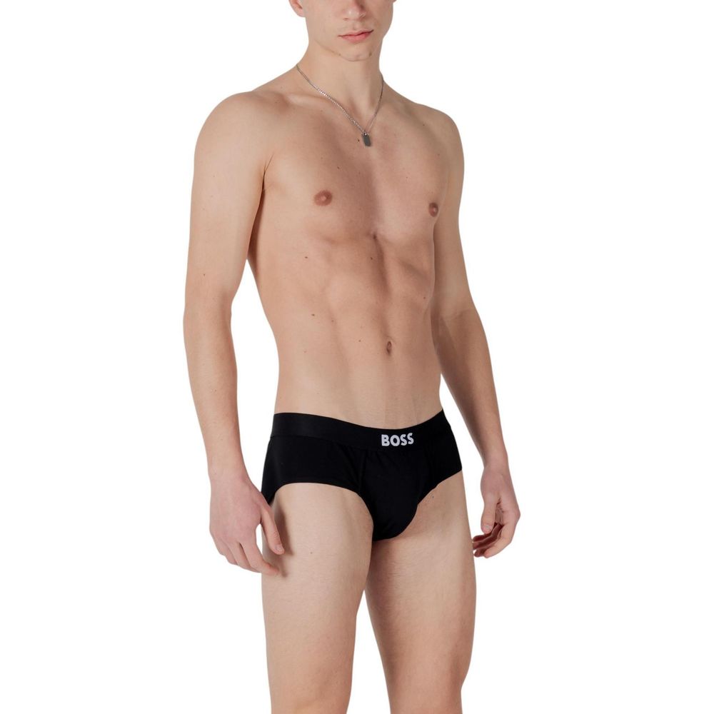 Black Cotton Underwear