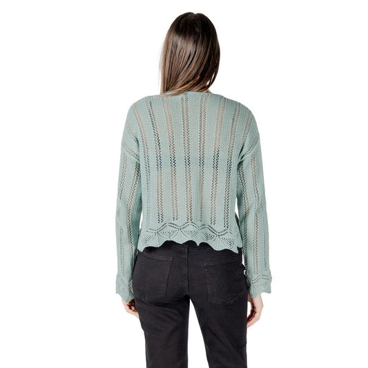 Turquoise Recycled Cotton Sweatshirt