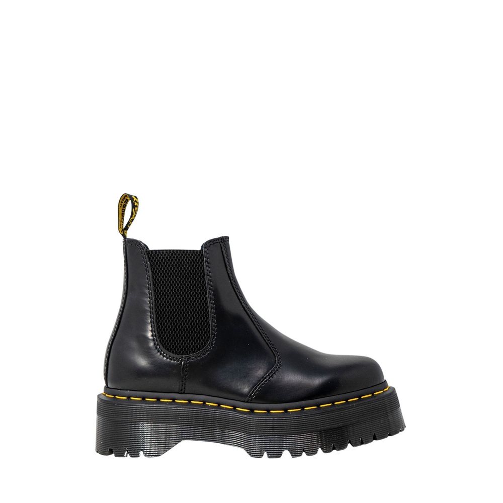 Black Leather Ankle