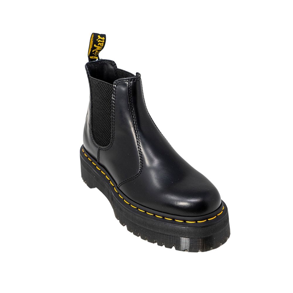 Black Leather Ankle