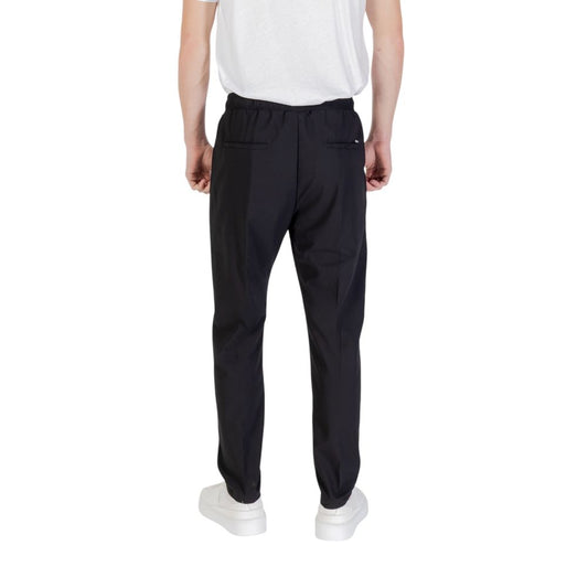 Black Polyester Pant