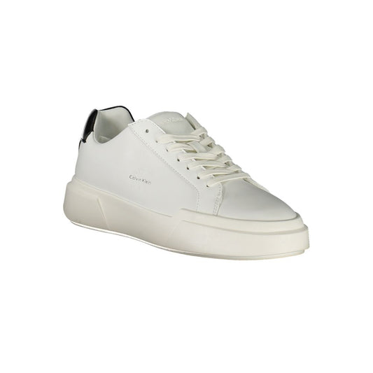 White Leather Women Sneaker
