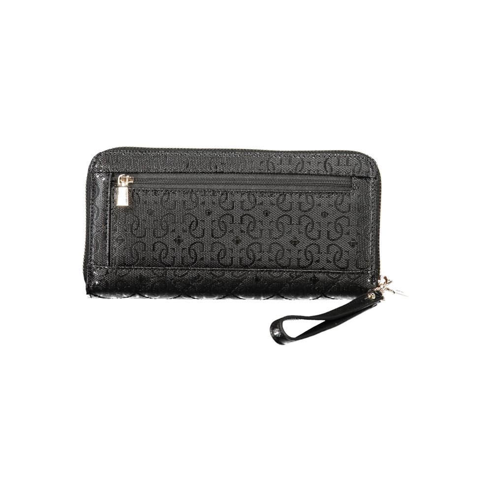 Black Polyethylene Women Wallet