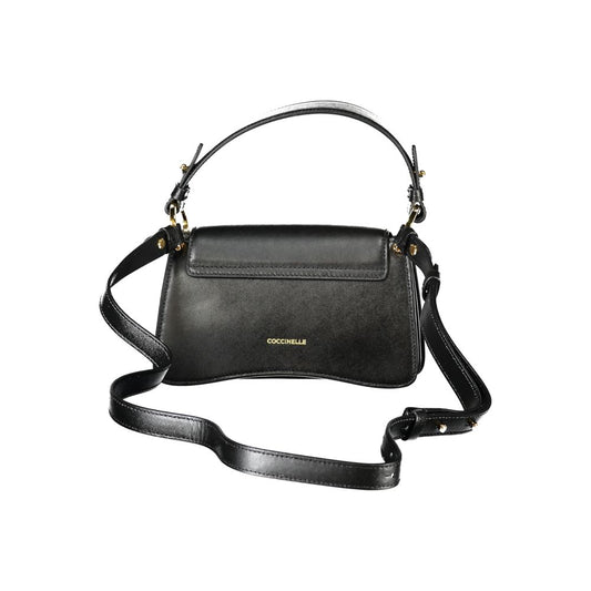 Black Leather Women Handbag