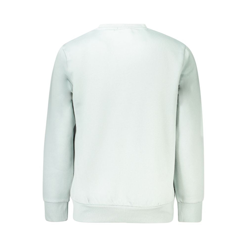 Green Cotton Men Sweater