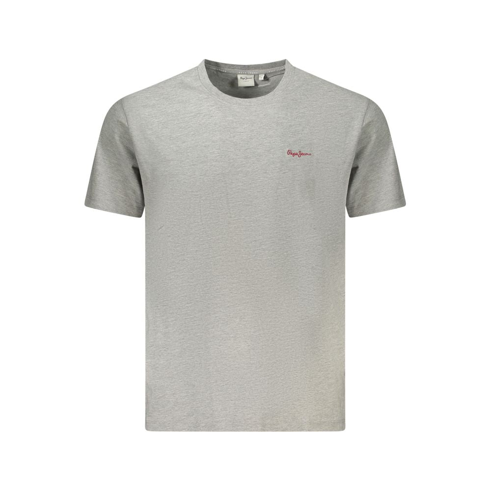 Gray Organic Cotton Men T-Shirt